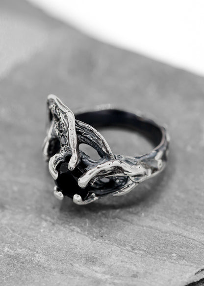 Midnight Wave Ring