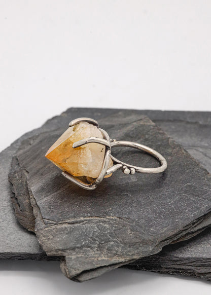 Citrine ring
