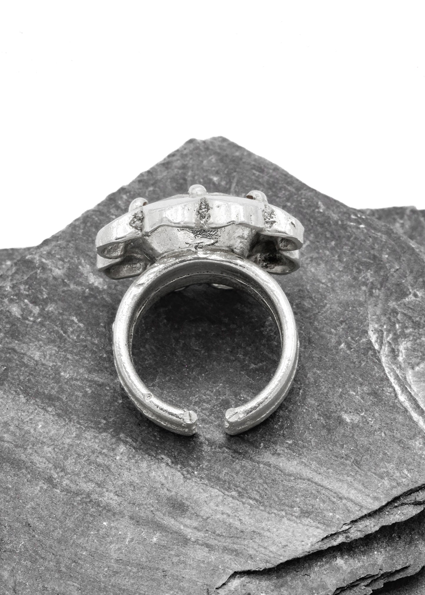 Citrine Sunflower ring