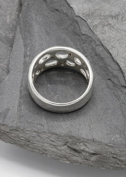 Mortar Ring- Pink CZ