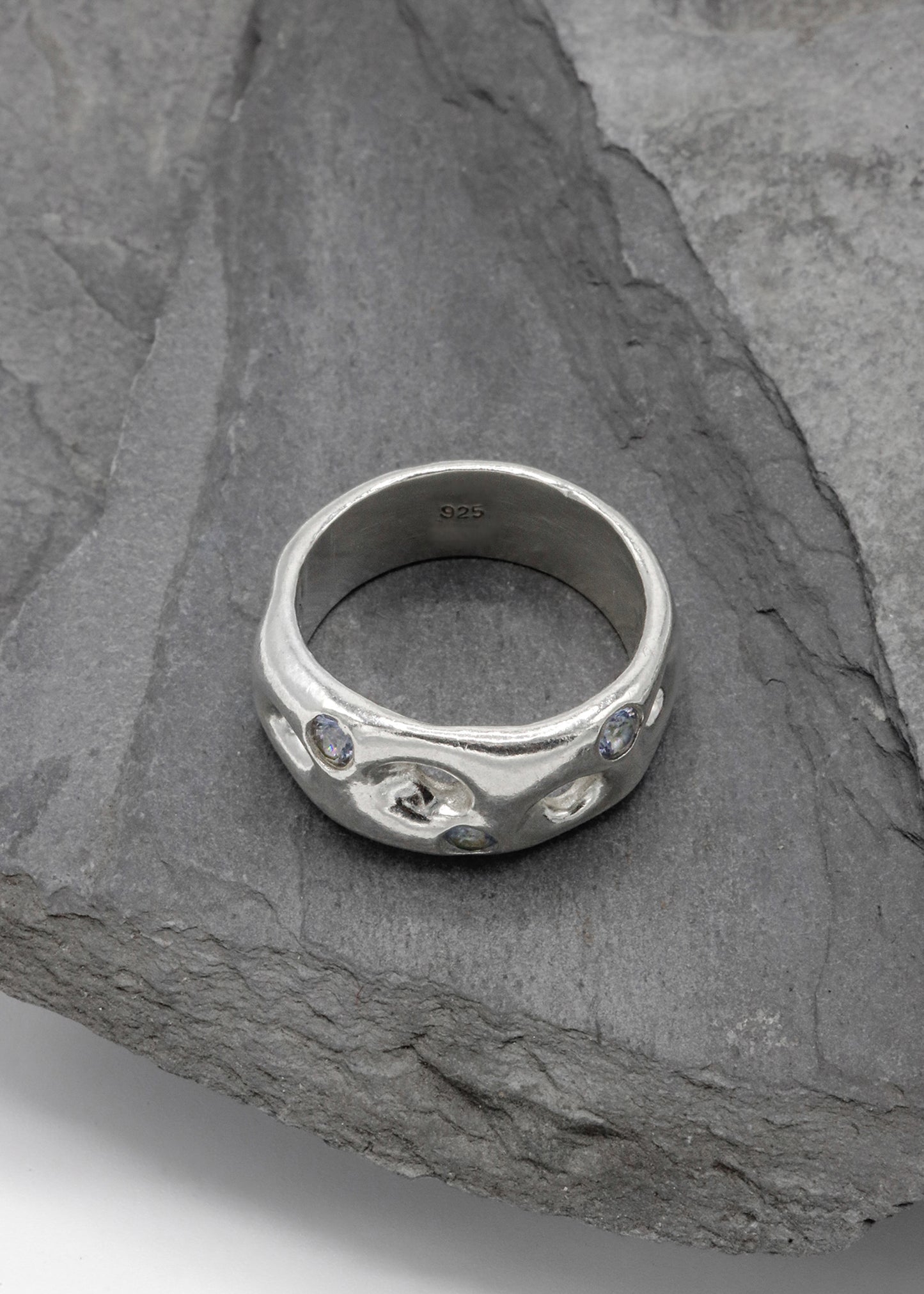 Mortar Ring- Tanzanite