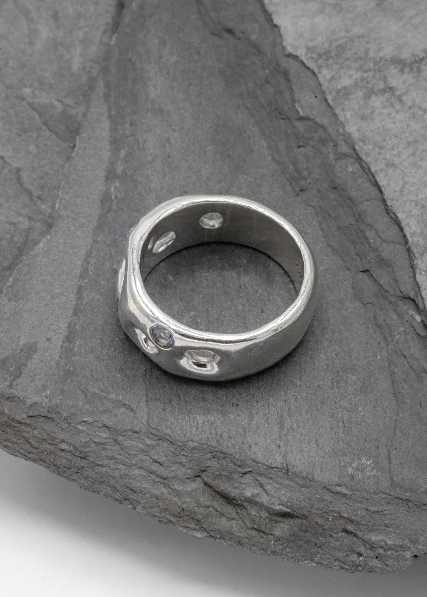 Mortar Ring- Tanzanite