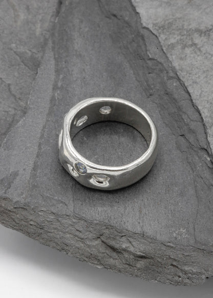 Mortar Ring- Tanzanite