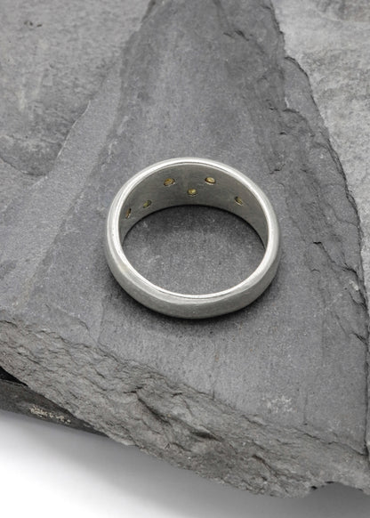 Octopus Ring- Yellow Sapphire