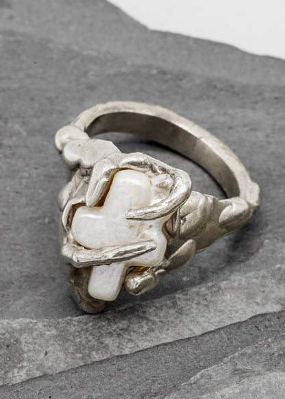 Cross Your Heart Ring