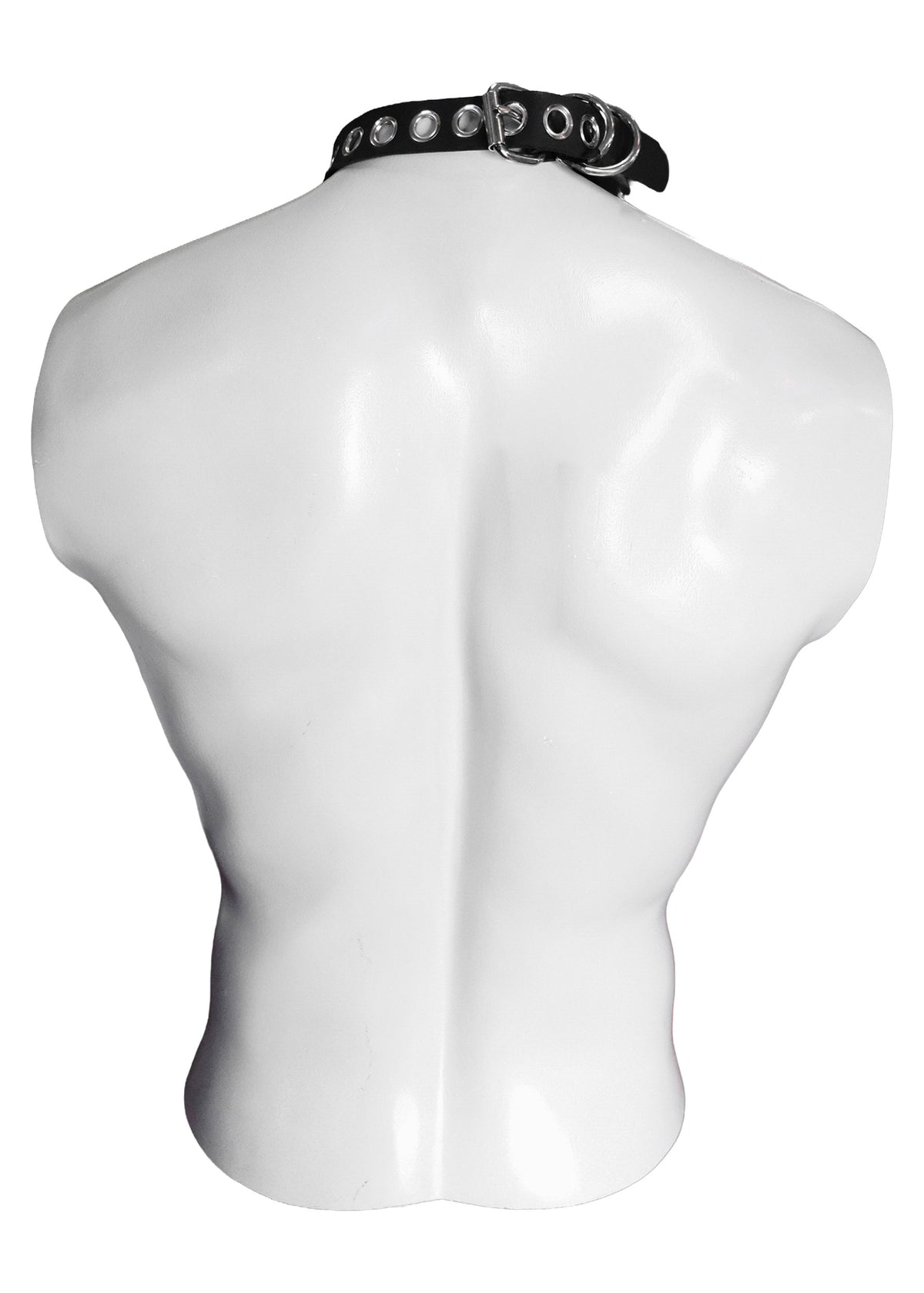 Viper Lace Up Leather Choker