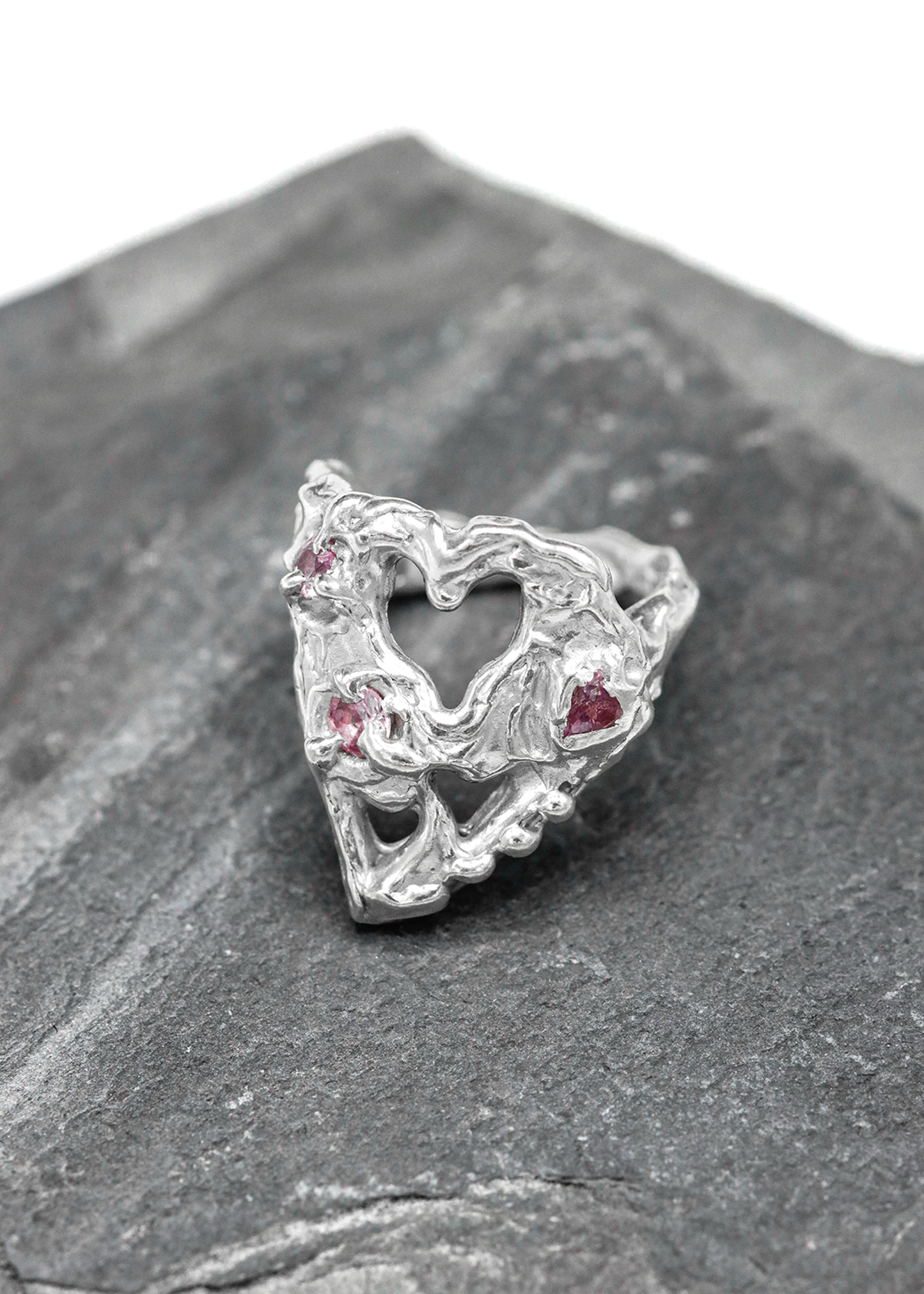 Molten Heart ring