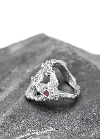 Molten Heart ring
