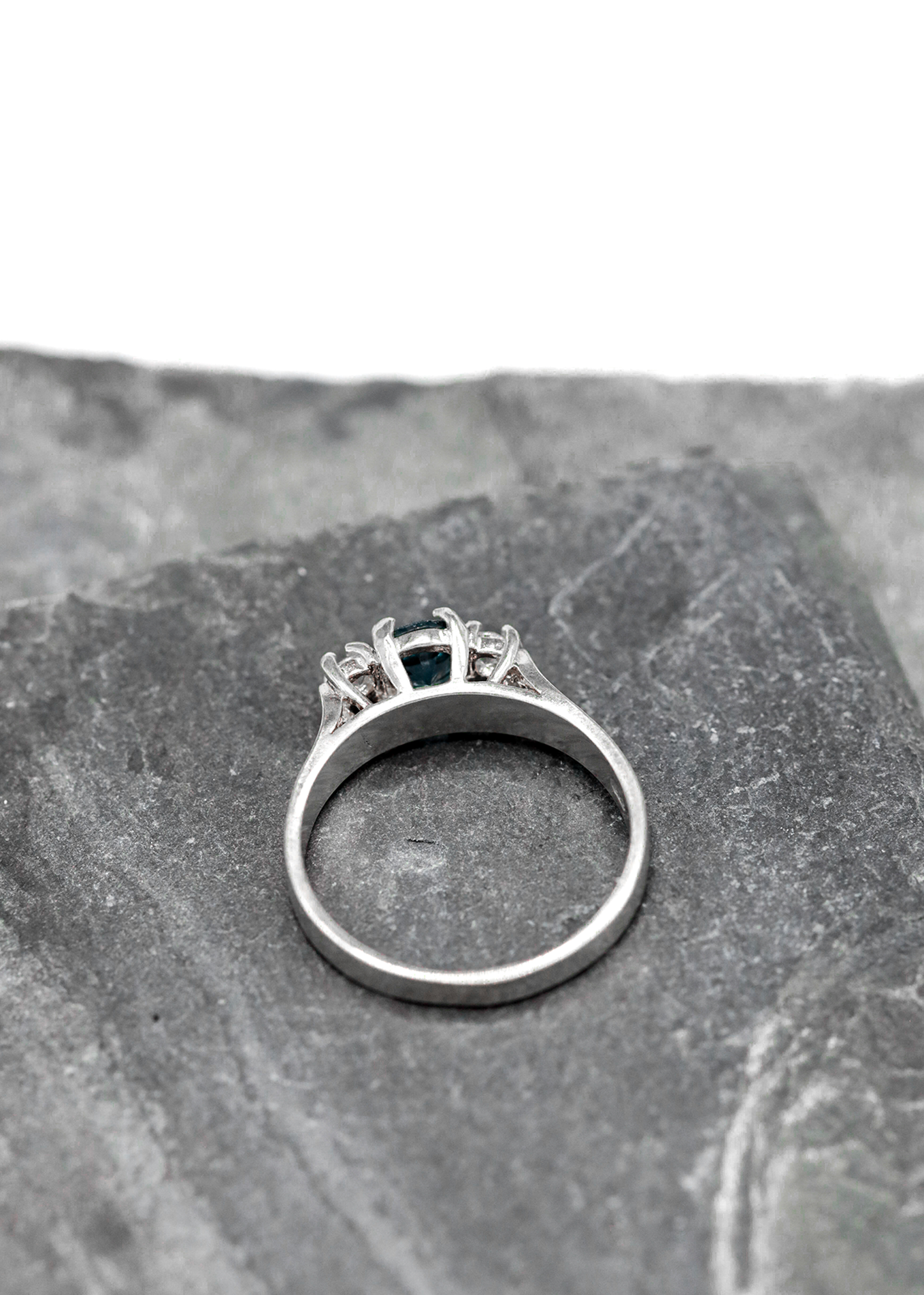 Lizard Queen ring- blue
