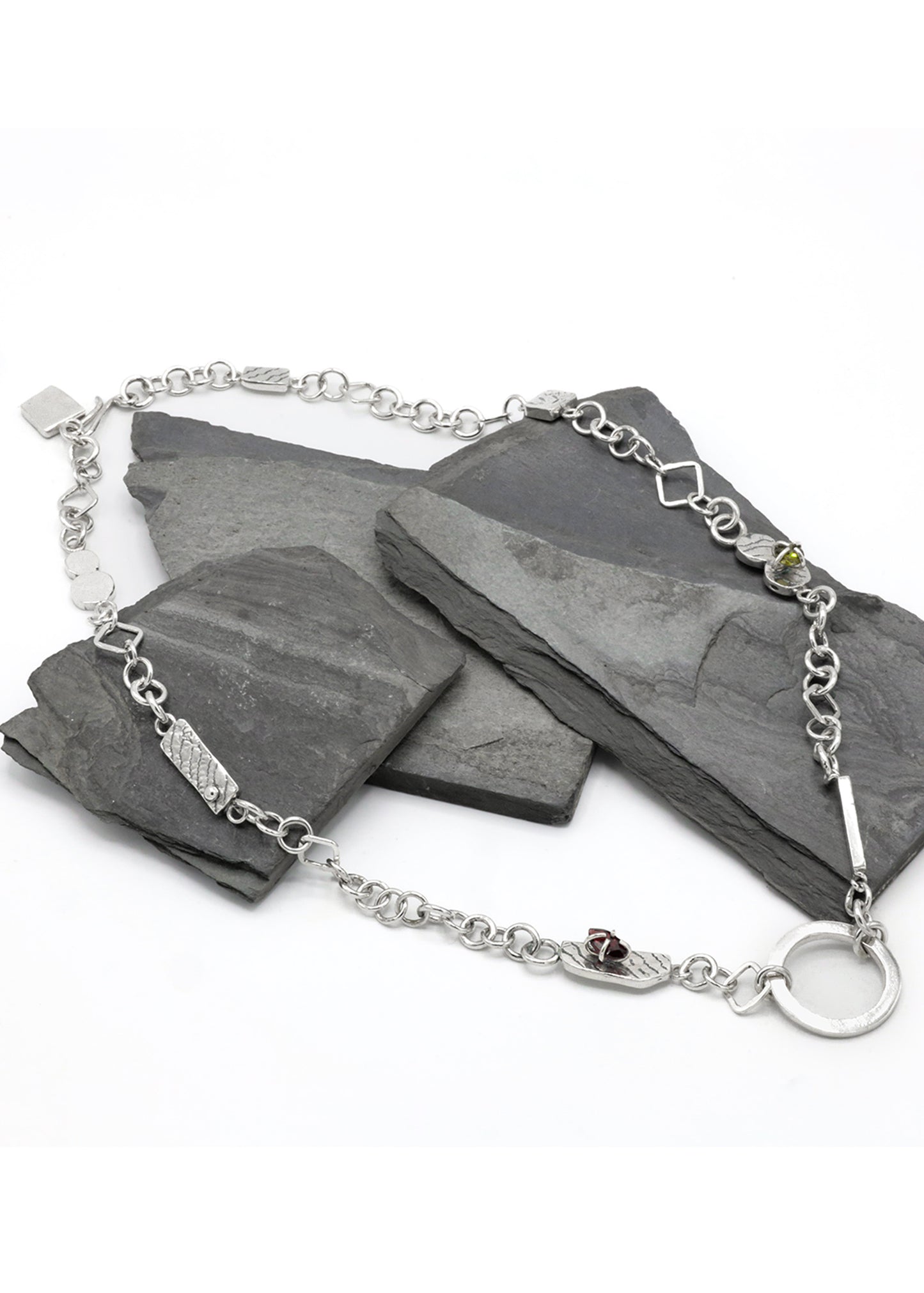 Structure Handmade Chain Necklace