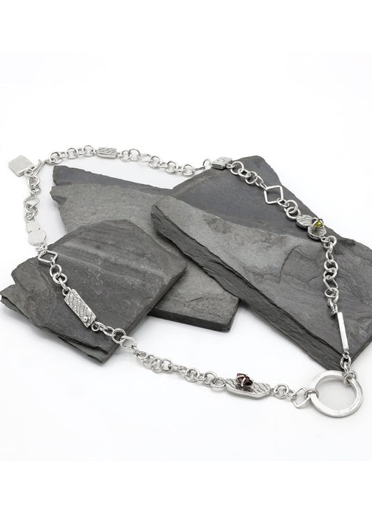 Structure Handmade Chain Necklace