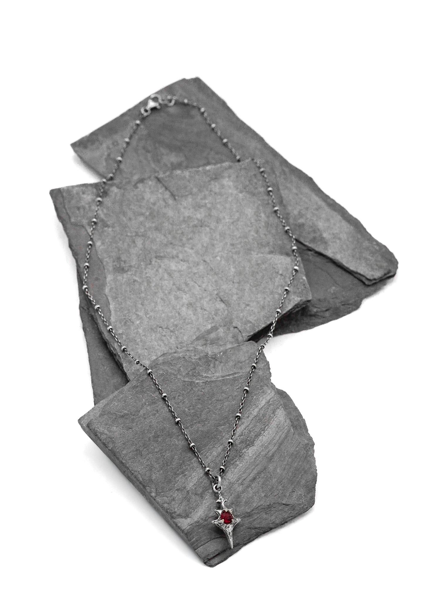 Eldritch Pendant- Garnet