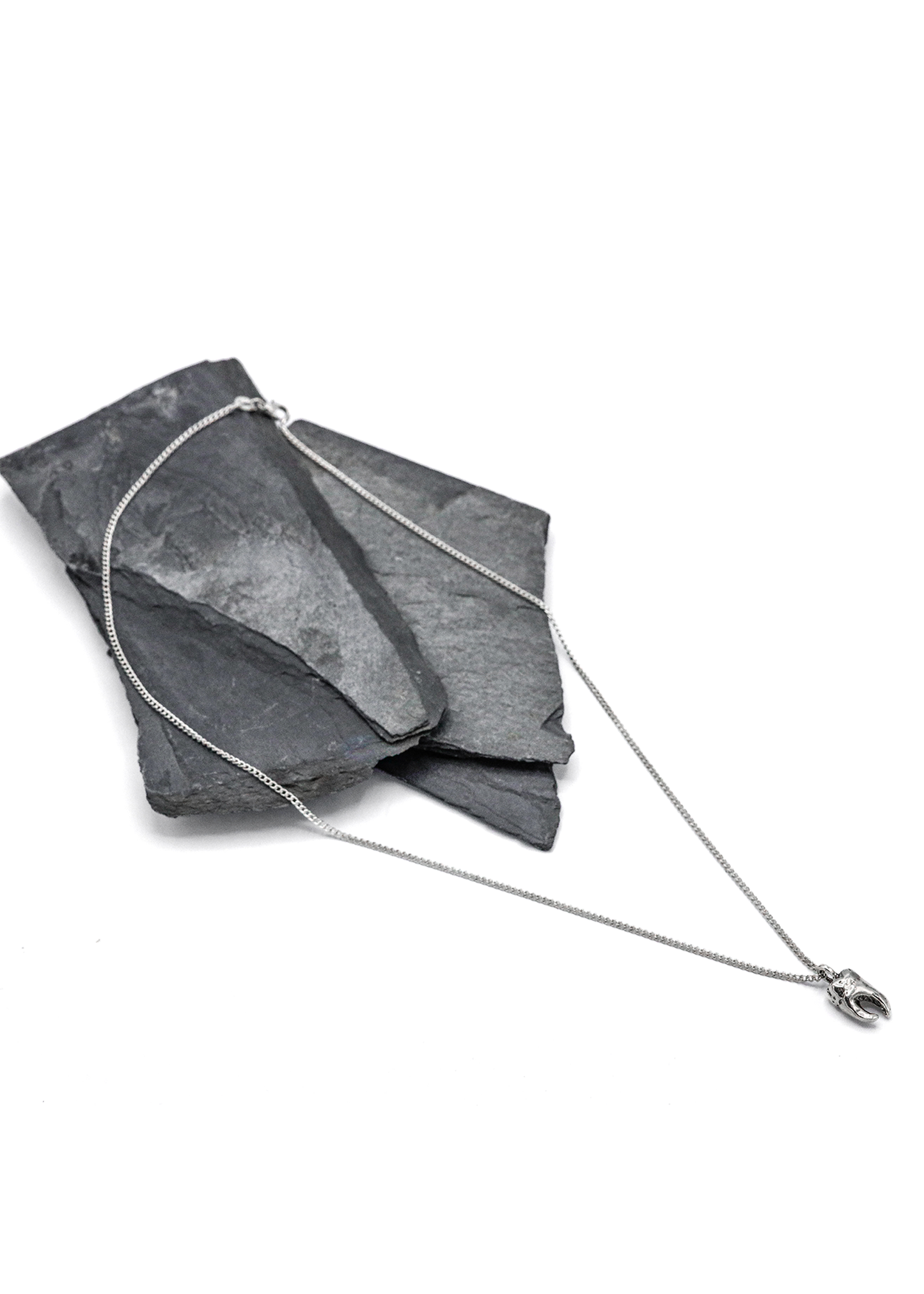 Sterling silver tooth necklace #1