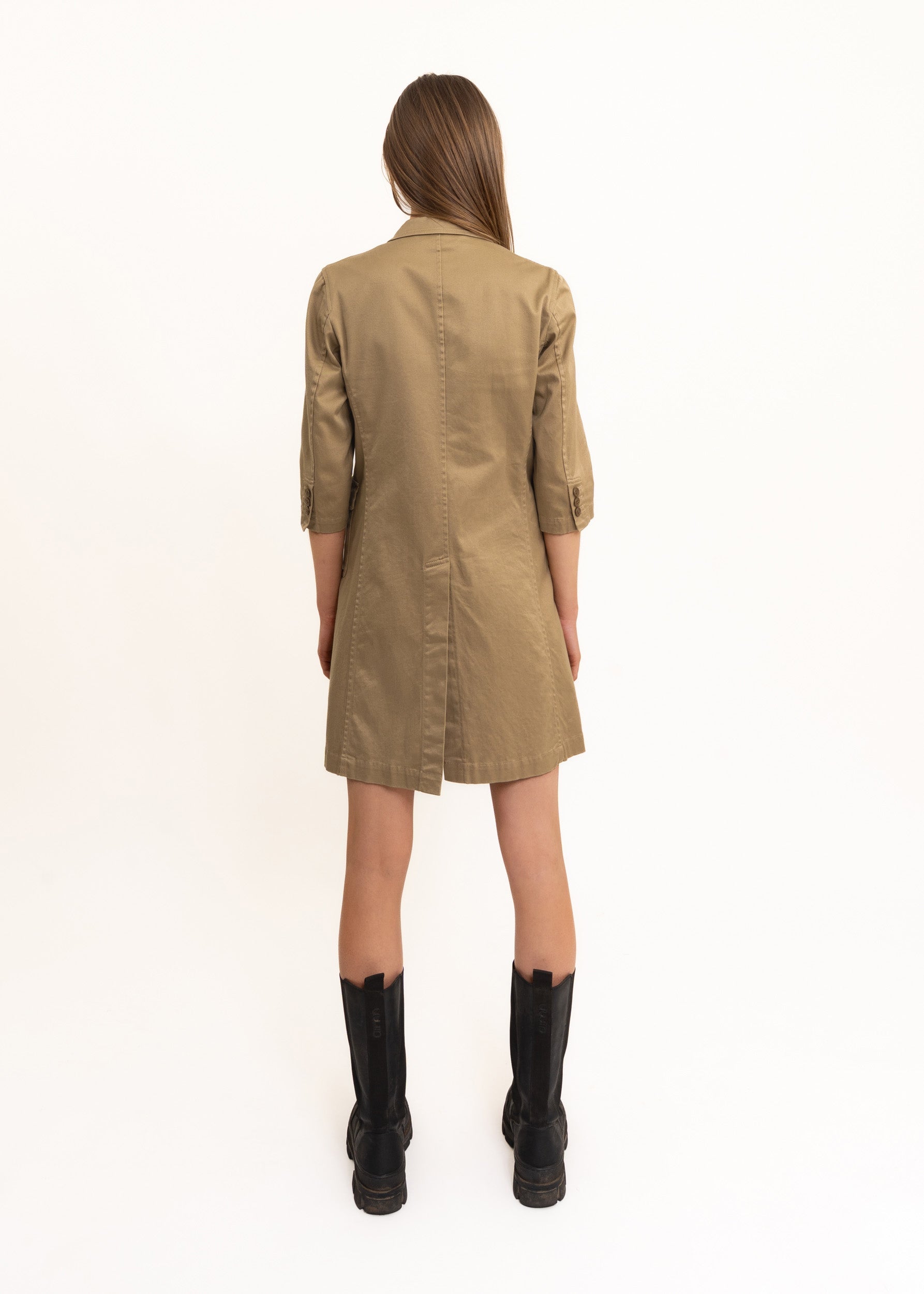 AD2010 Comme des Garçons Trench coat shirt dress Bizarre Bazaar