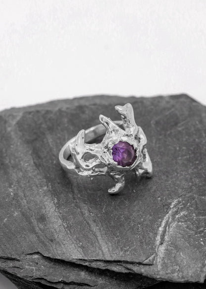 Blaisey Boo Alexandrite Web Ring Bizarre Bazaar