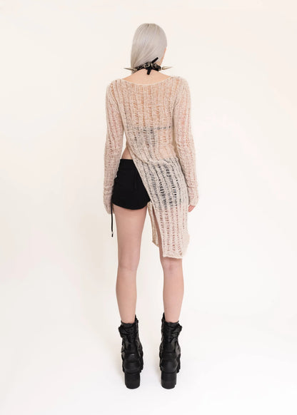 Paloma Wool Asymmetric ladder knit