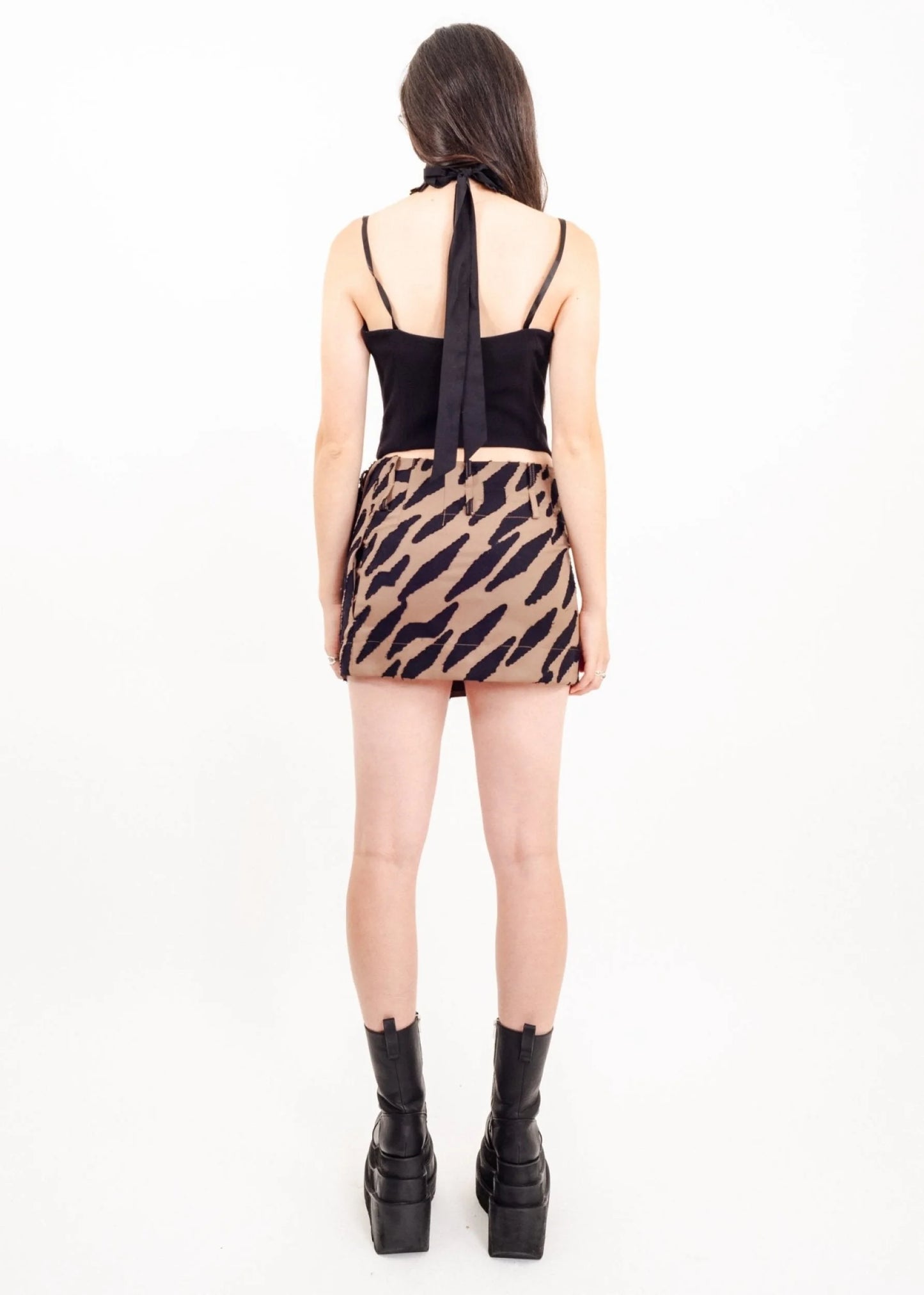 Vivienne Westwood Anglomania Asymmetric mini skirt