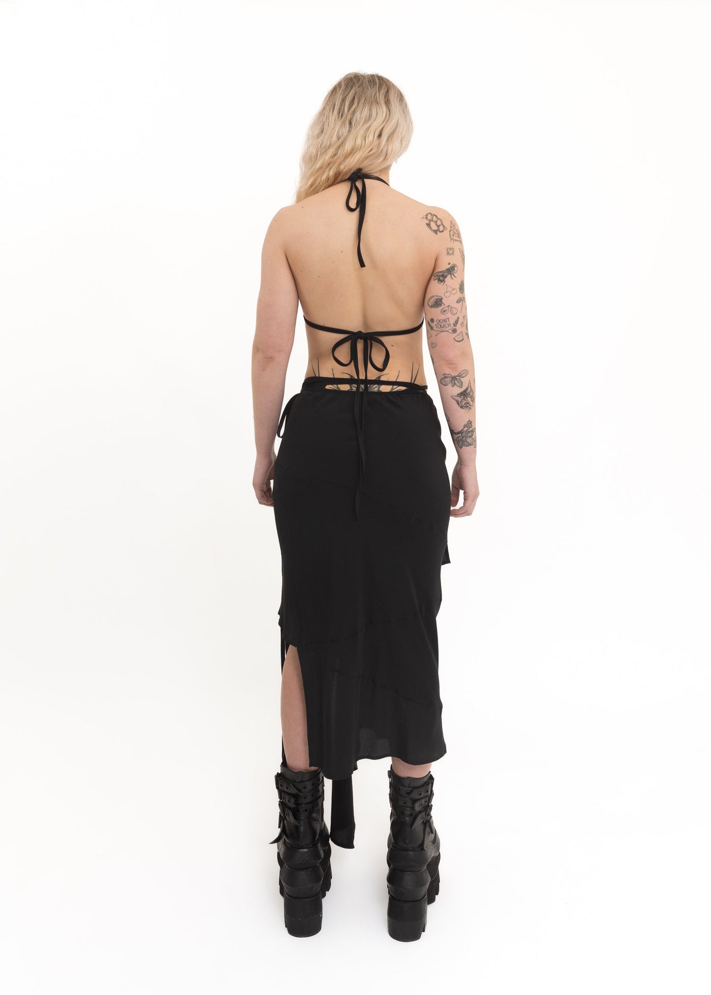 Jimmy D Asymmetric Silk Wrap Skirt *Archive* Bizarre Bazaar