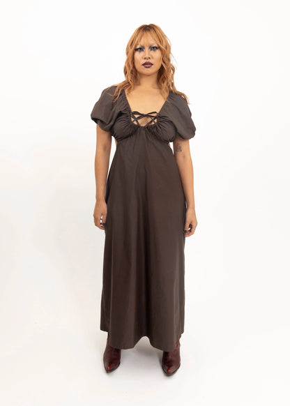 Bizarre Bazaar Backless dress with gathered bust Bizarre Bazaar Bizarre Bazaar Backless dress with gathered bust Bizarre Bazaar