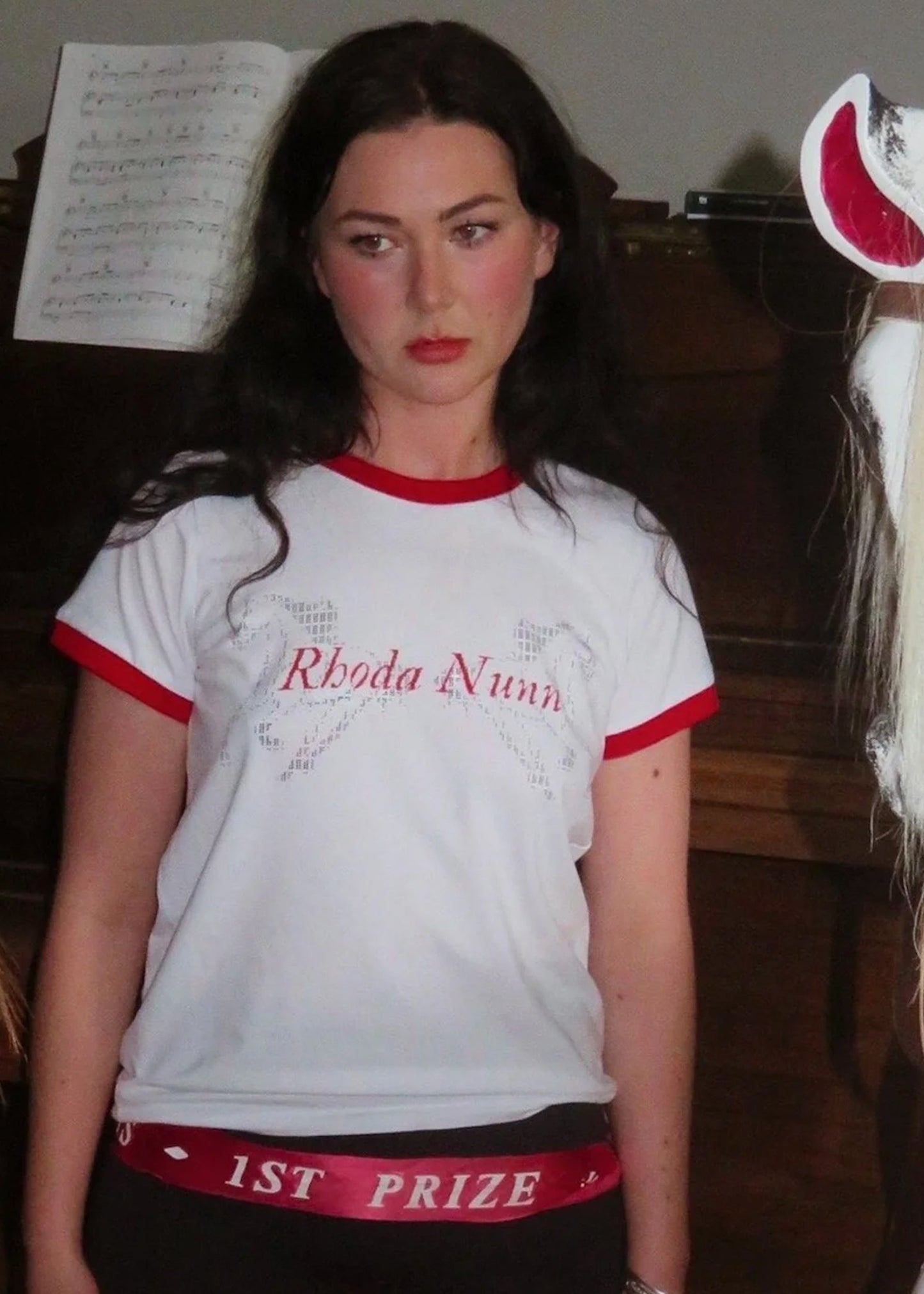 Rhoda Nunn Bascule Ringer Tee Bizarre Bazaar