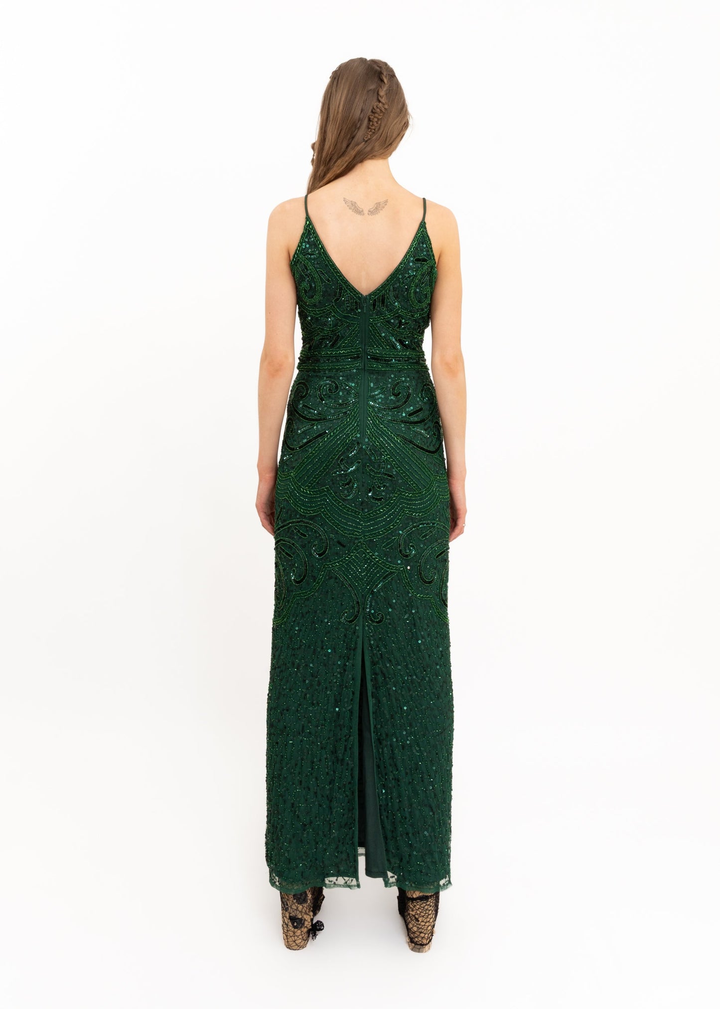 Beaded evening gown Bizarre Bazaar