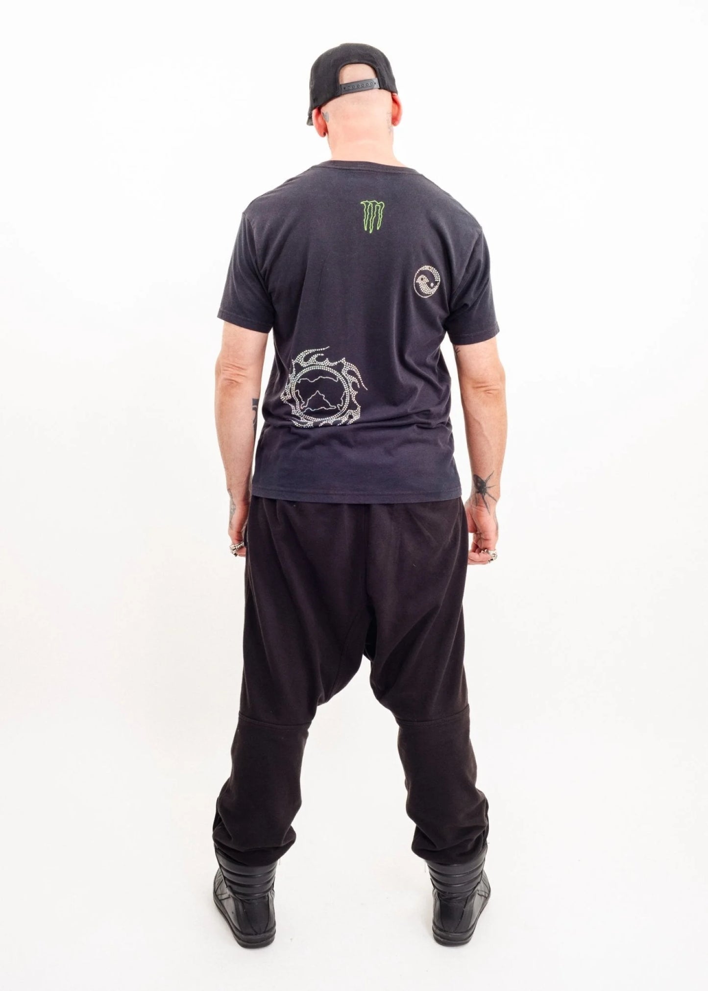 Psyklz Clubsport Bedazzled Monster Energy T-Shirt