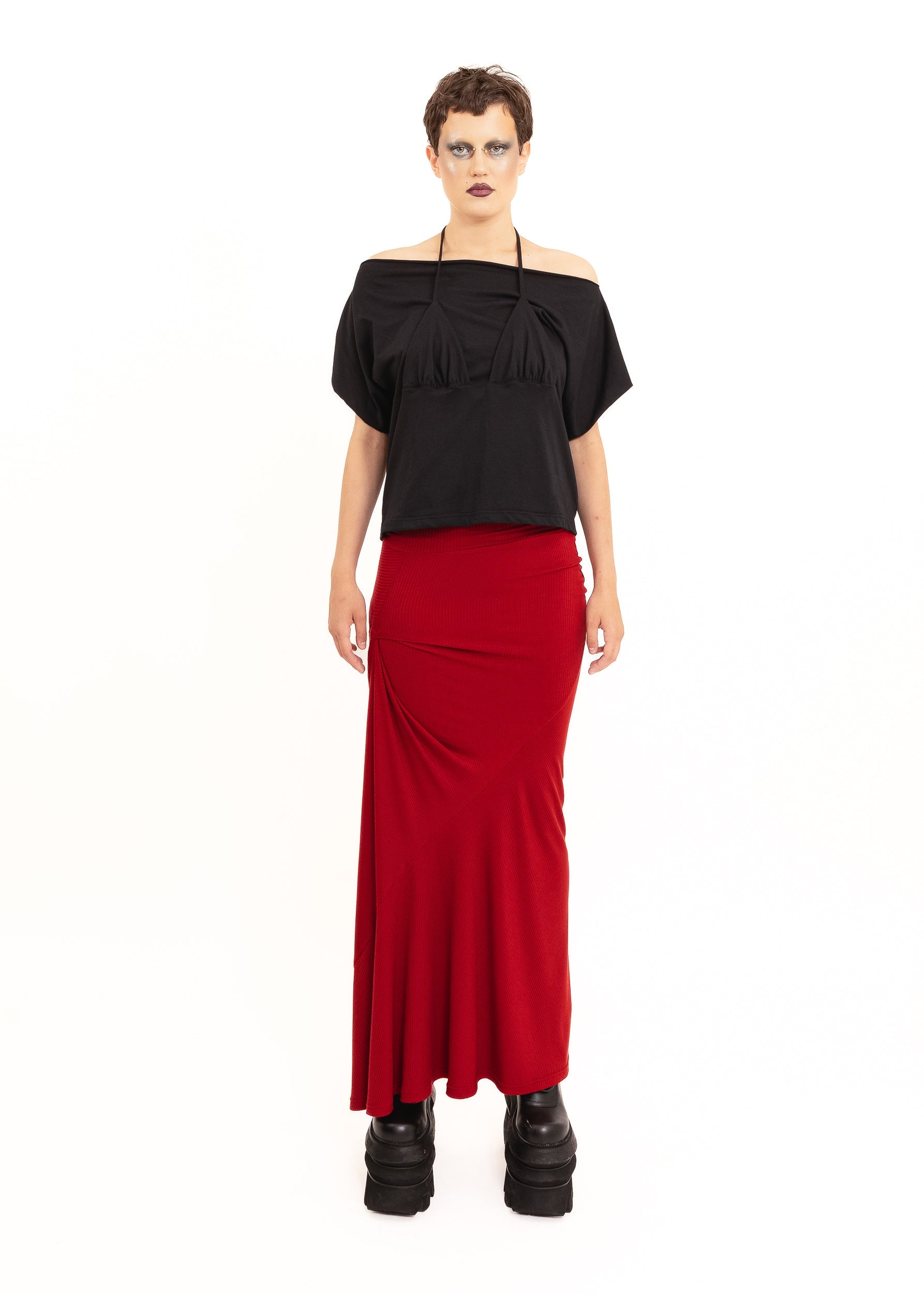 Rhoda Nunn Bikini Tee- Black Bizarre Bazaar