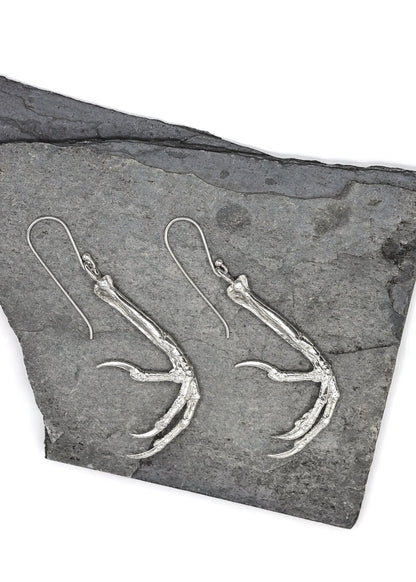 Thorn Jewellery Blackbird Claw earrings