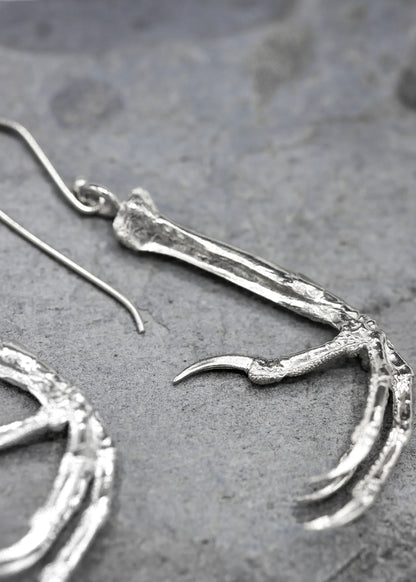 Thorn Jewellery Blackbird Claw earrings