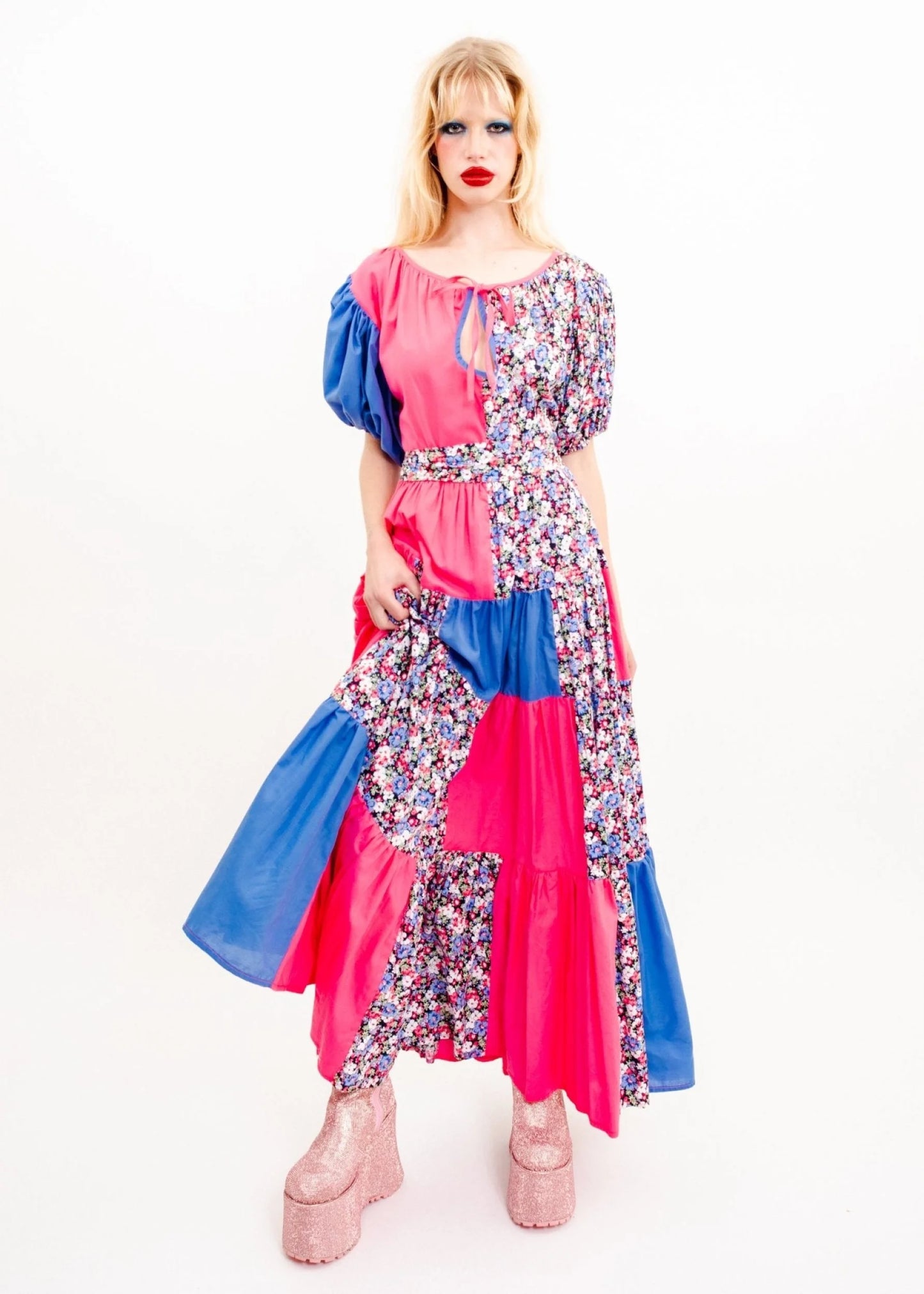 Jojo The Label Blossom Patchwork Dress