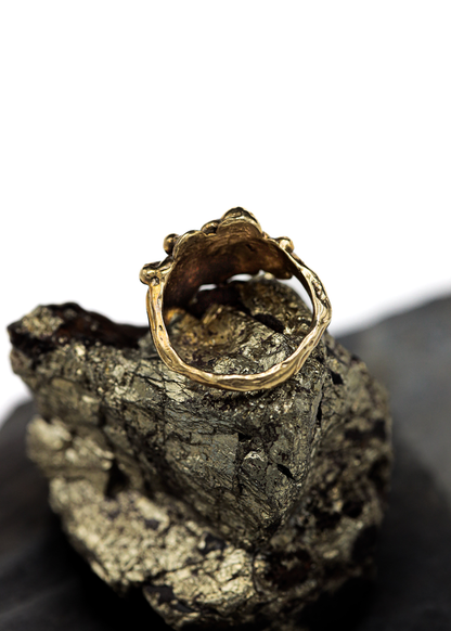 Venom Gemz Brass Mass ring Bizarre Bazaar