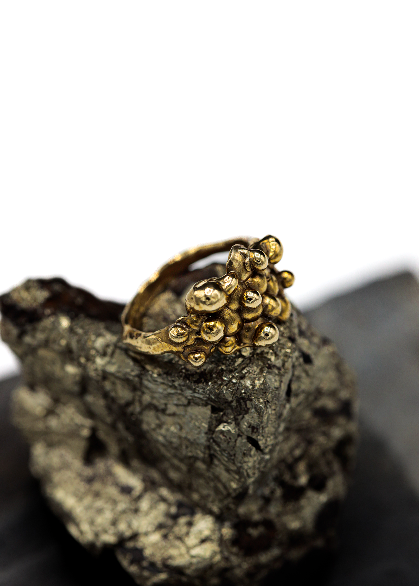 Venom Gemz Brass Mass ring Bizarre Bazaar