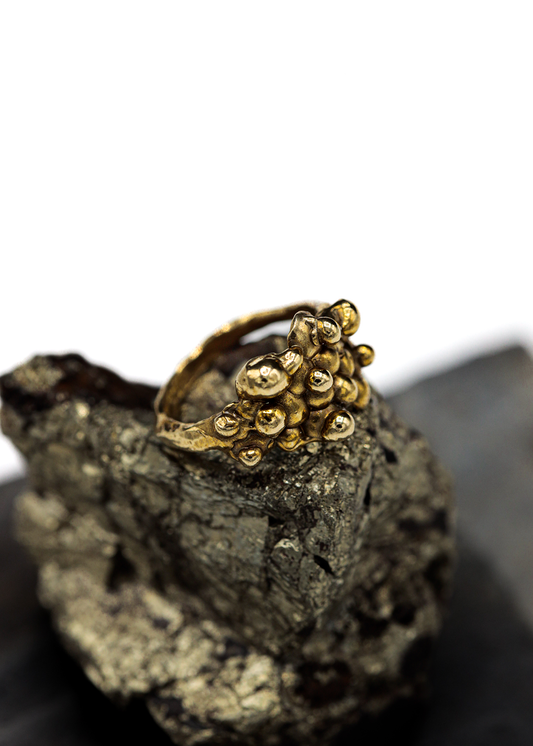 Venom Gemz Brass Mass ring