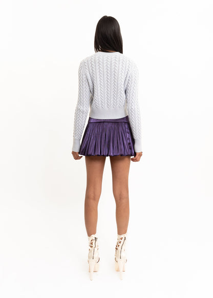 Miu Miu Cashmere Cable Knit Cardigan Bizarre Bazaar