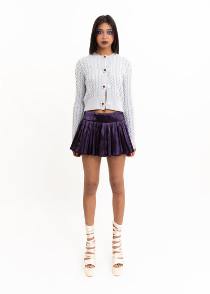 Miu Miu Cashmere Cable Knit Cardigan Bizarre Bazaar