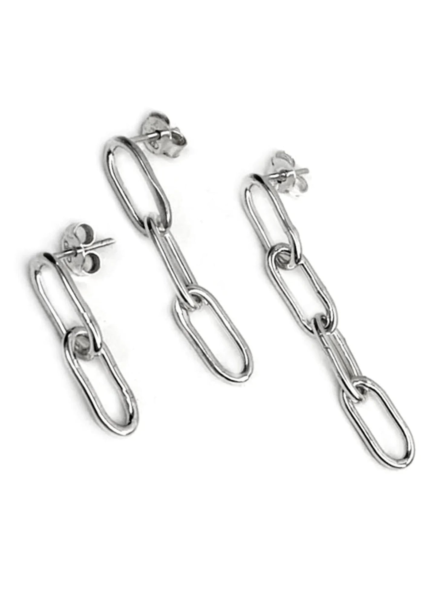 Kick in the Eye Chain Earrings