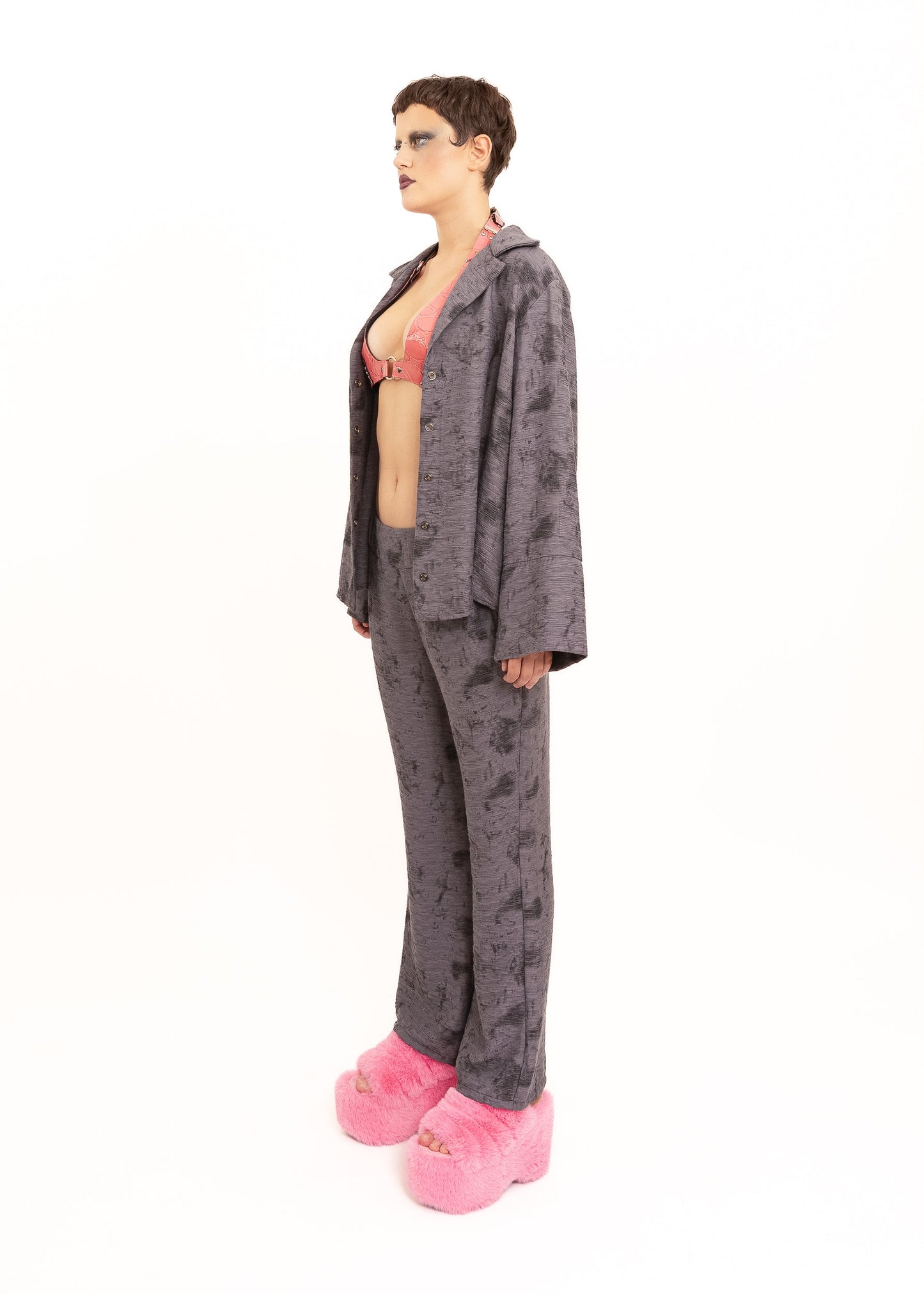 Awatea Charcoal Shirt Bizarre Bazaar