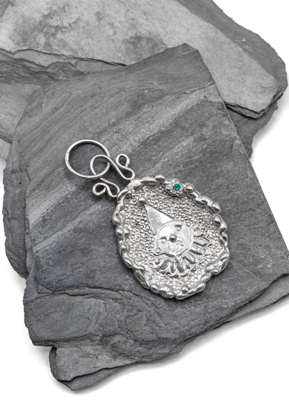 Mothmade Jewels x MIl Hampy Clown Pendant Bizarre Bazaar