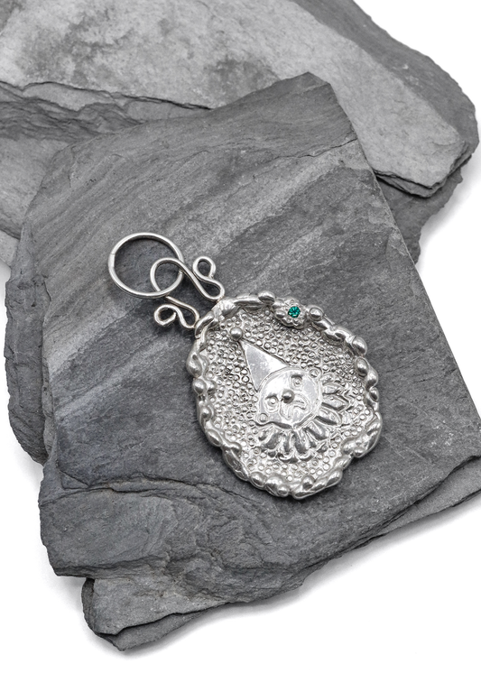 Mothmade Jewels x MIl Hampy Clown Pendant Bizarre Bazaar