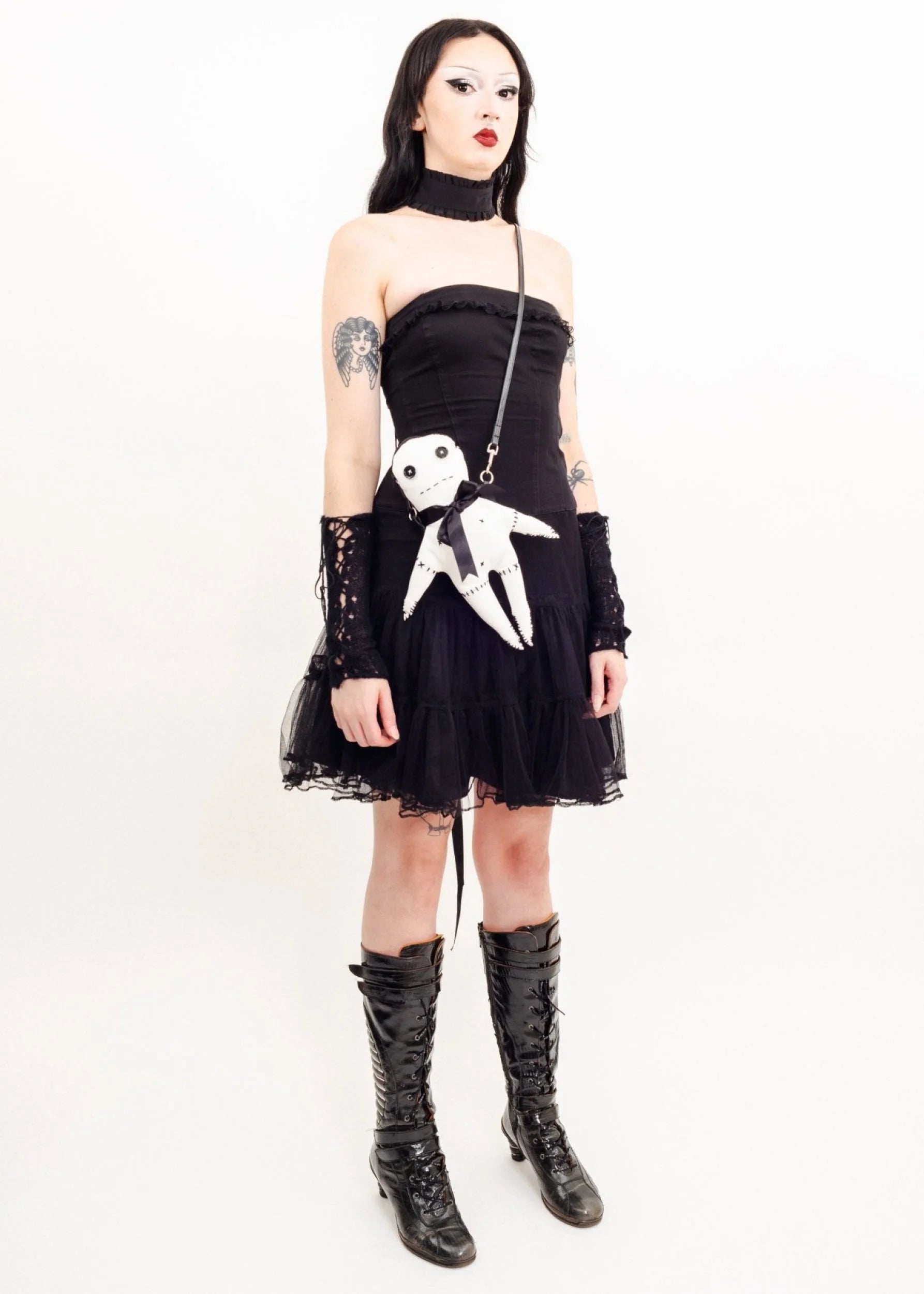 Tripp NYC Corset-back goth prom dress Bizarre Bazaar Tripp NYC Corset-back goth prom dress Bizarre Bazaar