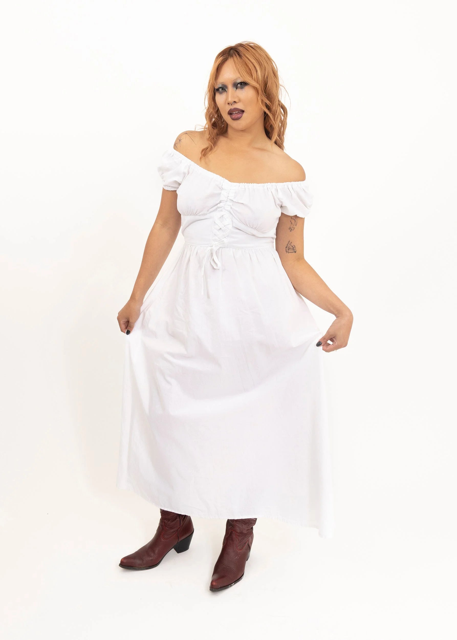 Oats The Label Corset-front prairie dress