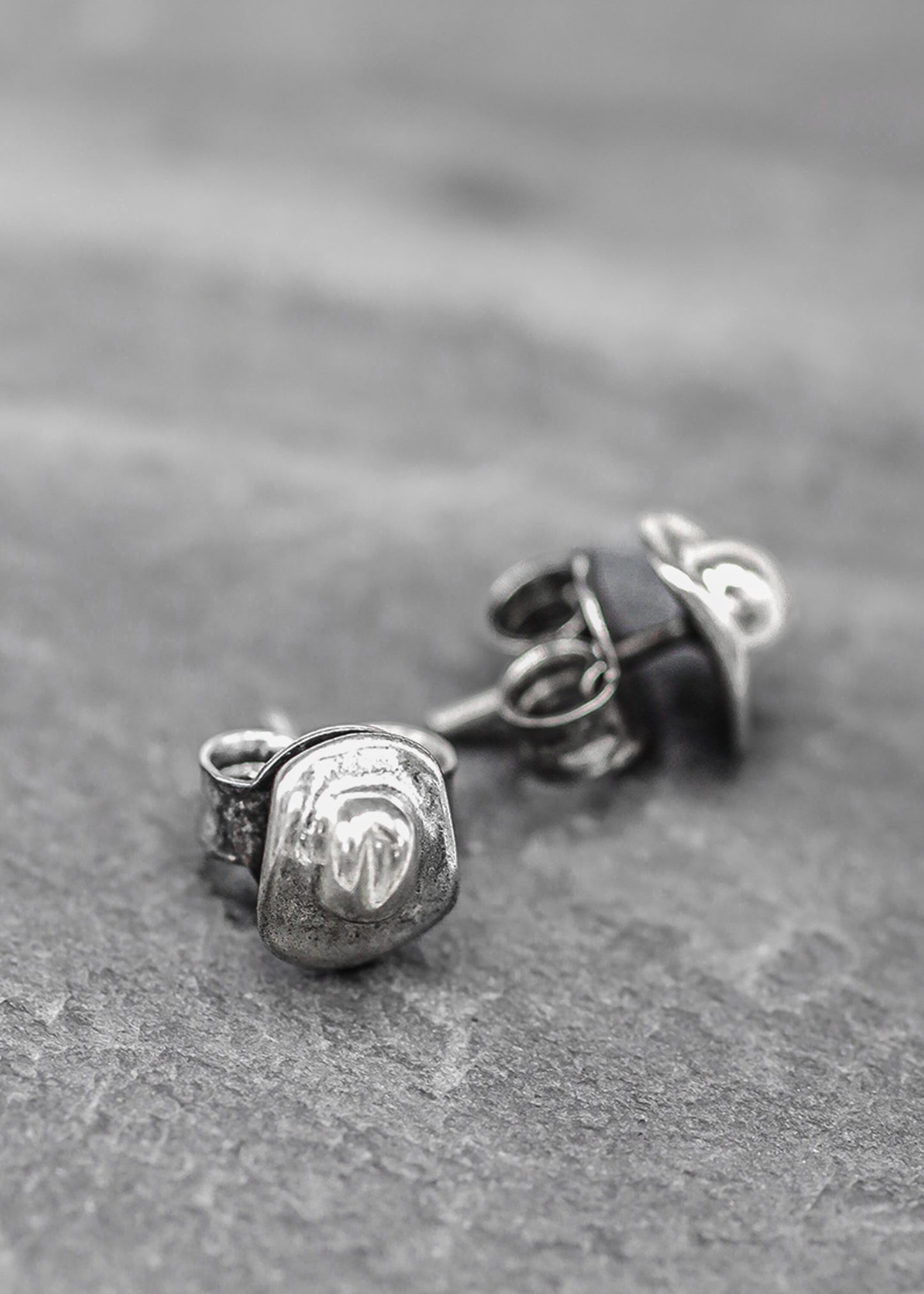 Cowboy Customs Cowboy hat stud earrings