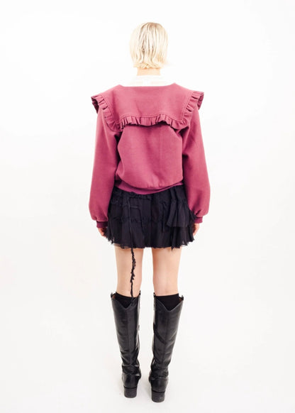 Merry Jenny Sailor style frill collar jacket