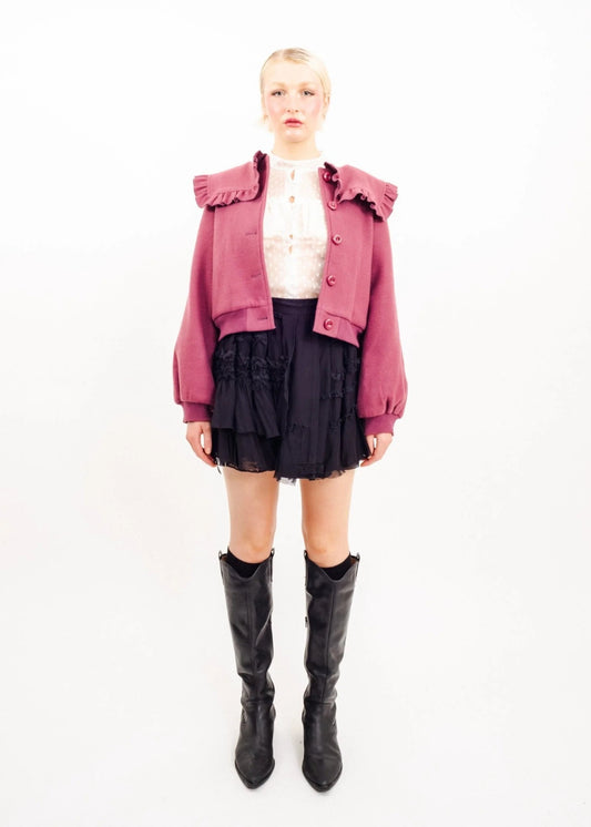 Merry Jenny Sailor style frill collar jacket