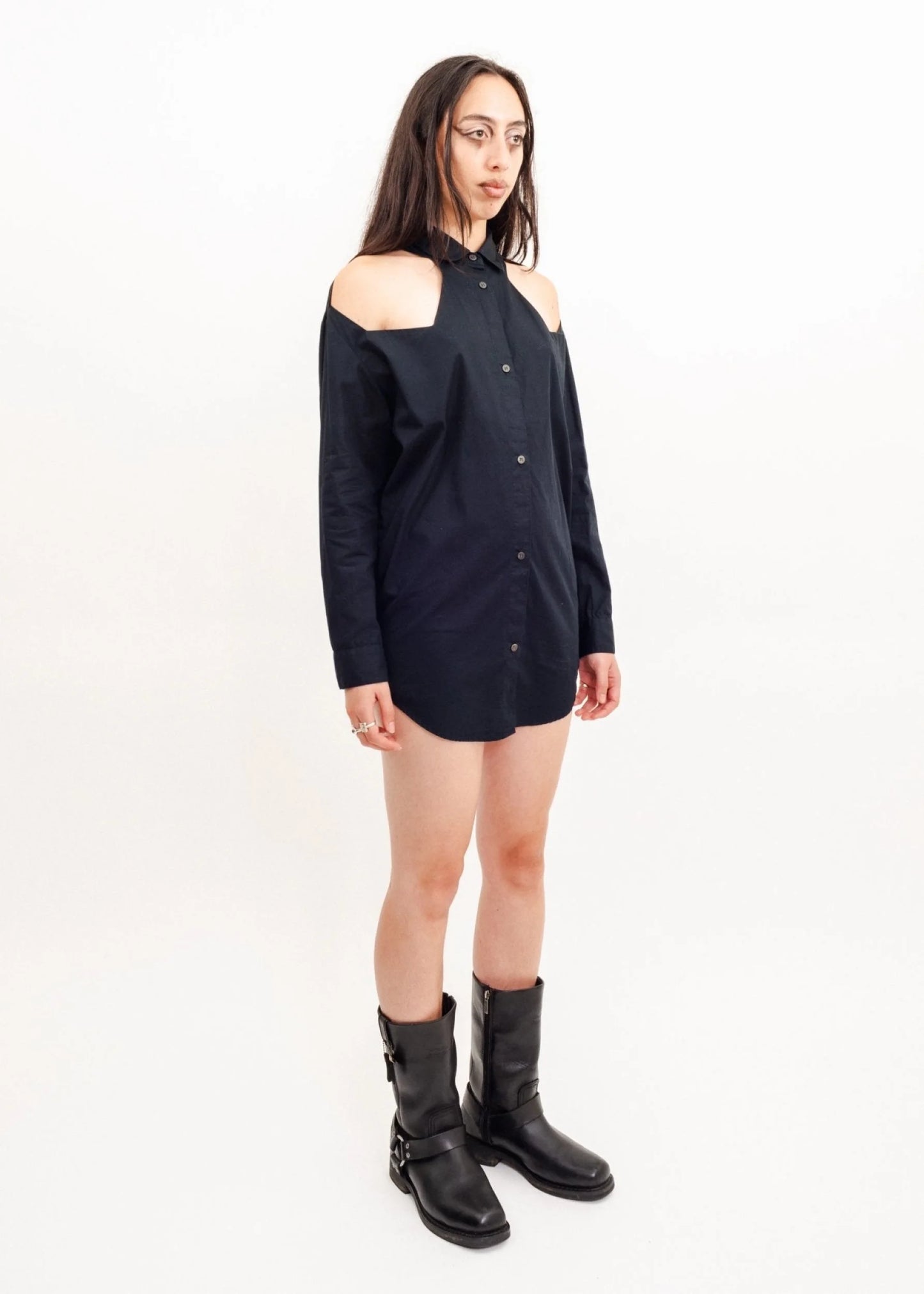 MM6 Maison Martin Margiela Cut out shirt dress