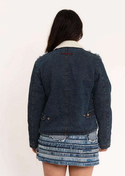 Jean Paul Gaultier Jean’s Denim Shearling Jacket