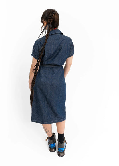 Illicit Denim Trucker Dress