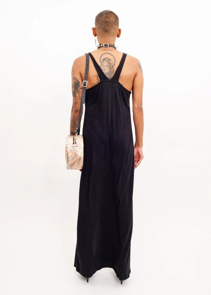 Jimmy D Doom Rules Pentagram Sad Face Maxi Dress