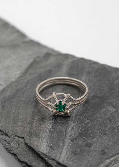 Courtney Hogan sterling silver Eye Ring Bizarre Bazaar