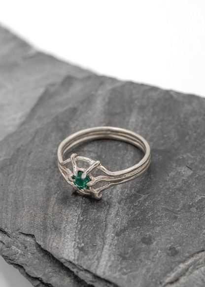 Courtney Hogan sterling silver Eye Ring Bizarre Bazaar